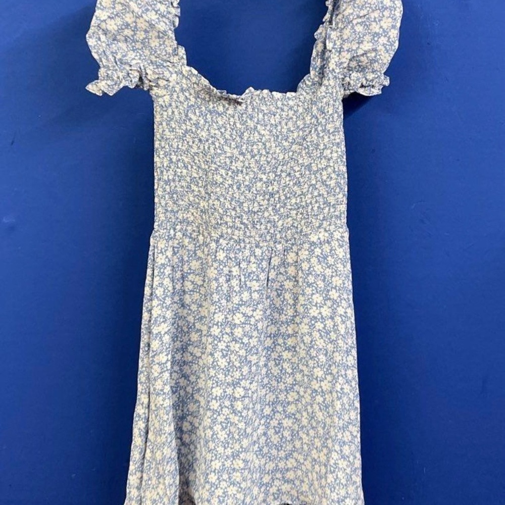 Reformation Smocked Mini Dress